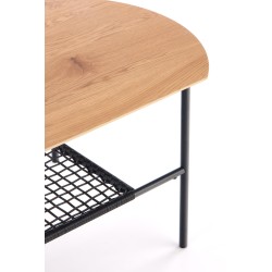 'JACKSONA Golden Oak/Black Coffee Table' 'JACKSONA Golden Oak/Black Coffee Table'