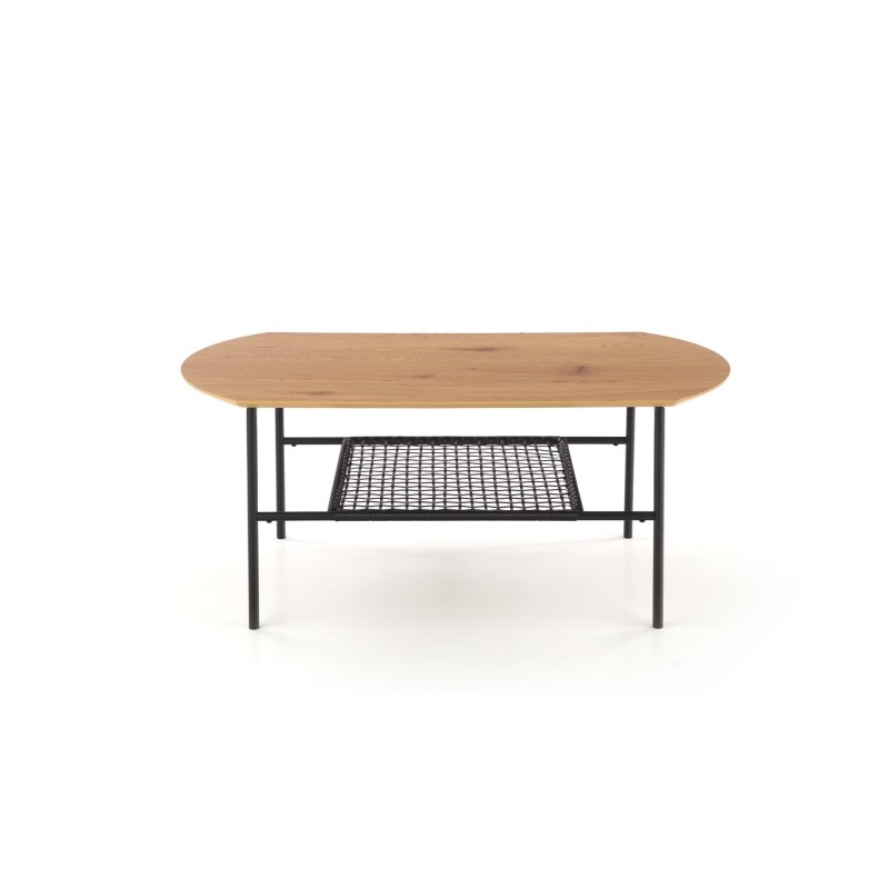 'JACKSONA Golden Oak/Black Coffee Table' 'JACKSONA Golden Oak/Black Coffee Table'