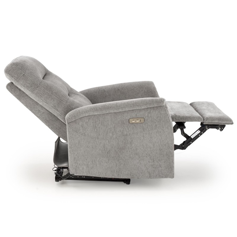 'JAMAL Ash Grey Relaxation Armchair' 'JAMAL Ash Grey Relaxation Armchair'