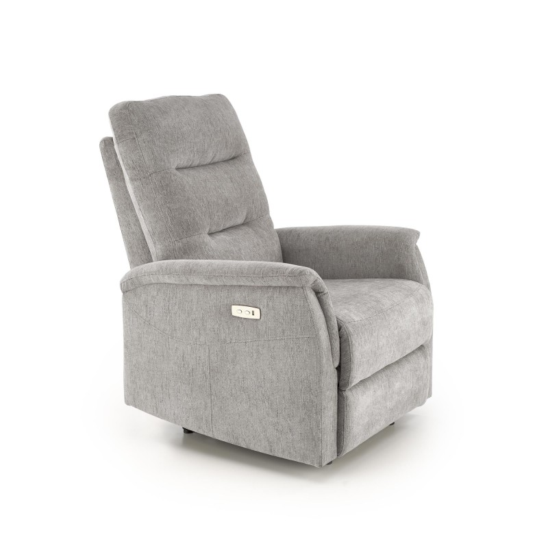 'JAMAL Ash Grey Relaxation Armchair' 'JAMAL Ash Grey Relaxation Armchair'