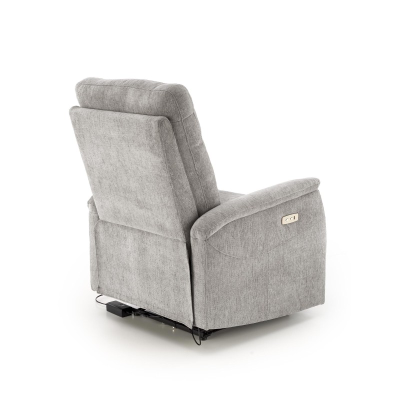 'JAMAL Ash Grey Relaxation Armchair' 'JAMAL Ash Grey Relaxation Armchair'