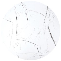 'JAVA Set of 2 Benches, White Marble / Black' 'JAVA Set of 2 Benches, White Marble / Black'