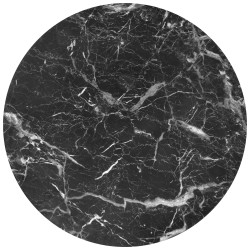 'JAVA Set of 2 Benches, Black Marble / Black' 'JAVA Set of 2 Benches, Black Marble / Black'