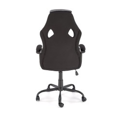 JENSEN fotel gabinetowy, czarny - popielaty - czerwony JENSEN fotel gabinetowy, czarny - popielaty - czerwony