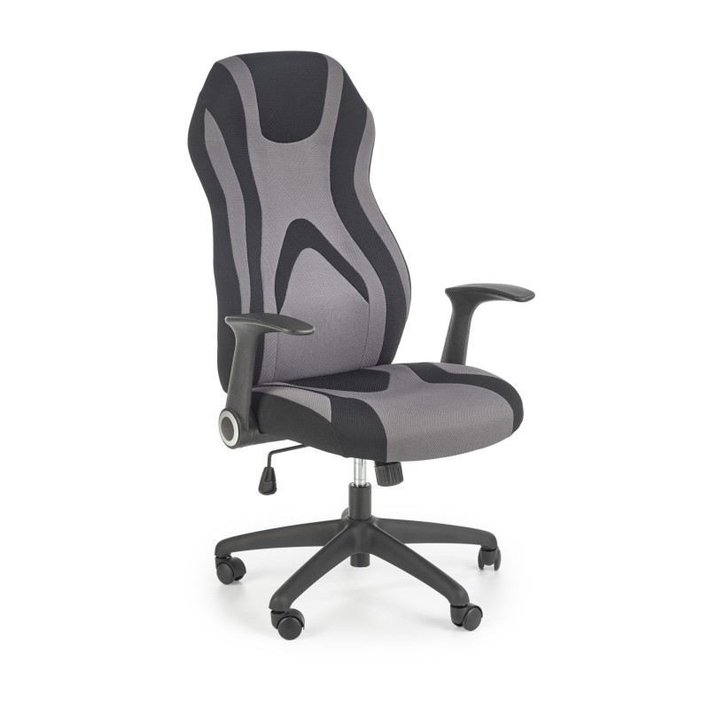 'JOFREY Black / Ash Grey Office Armchair' 'JOFREY Black / Ash Grey Office Armchair'