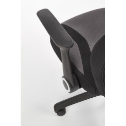 'JOFREY Black / Ash Grey Office Armchair' 'JOFREY Black / Ash Grey Office Armchair'