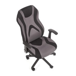 JOFREY fotel gabinetowy czarny / popielaty JOFREY fotel gabinetowy czarny / popielaty
