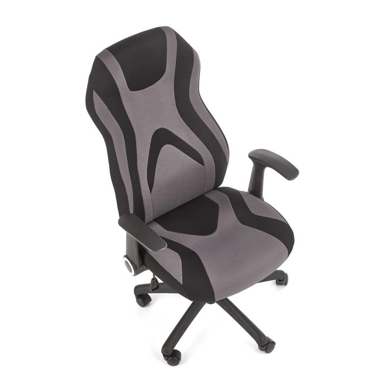 JOFREY fotel gabinetowy czarny / popielaty JOFREY fotel gabinetowy czarny / popielaty