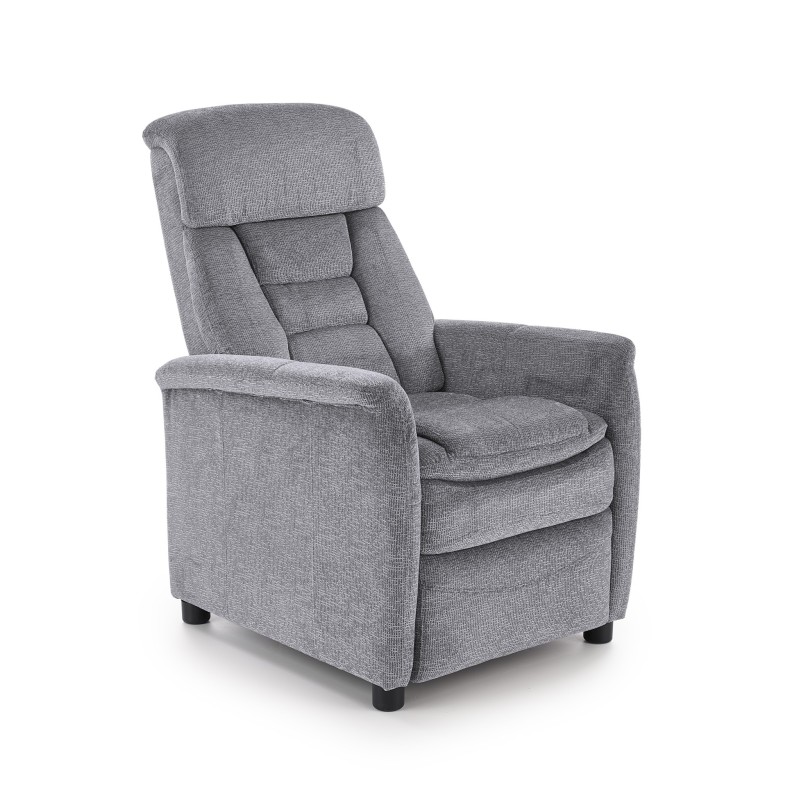 'JORDAN Relaxation Armchair in Ash Grey'