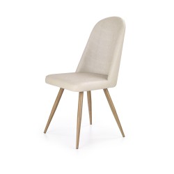 'K214 Dark Cream Chair / Honey Oak'