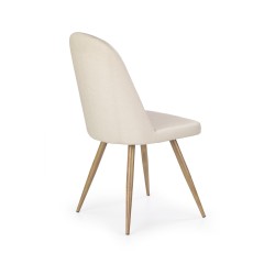 'K214 Dark Cream Chair / Honey Oak' 'K214 Dark Cream Chair / Honey Oak'