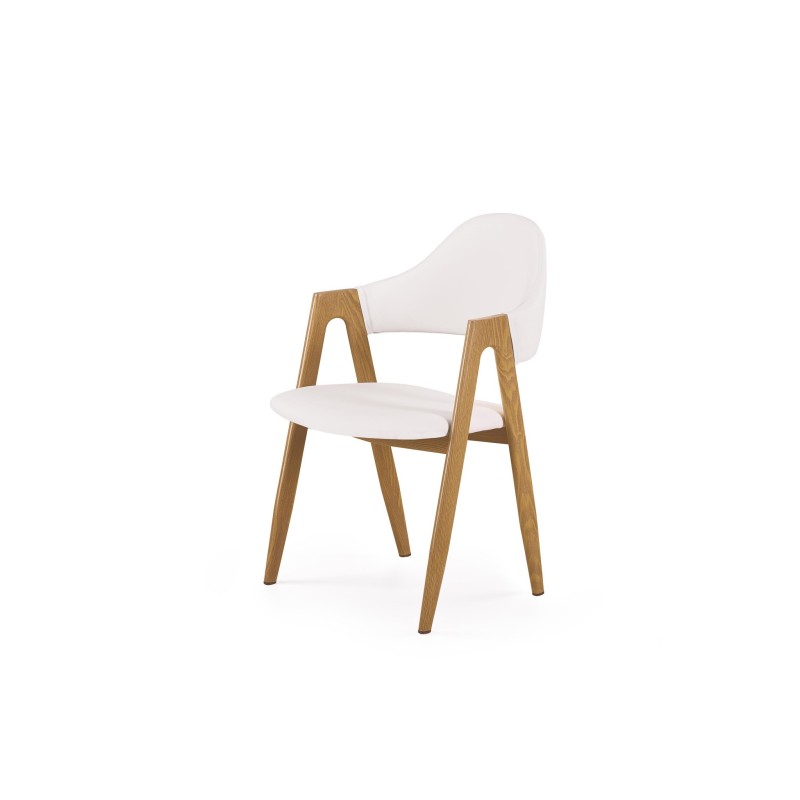 'K247 Honey Oak White Chair' 'K247 Honey Oak White Chair'