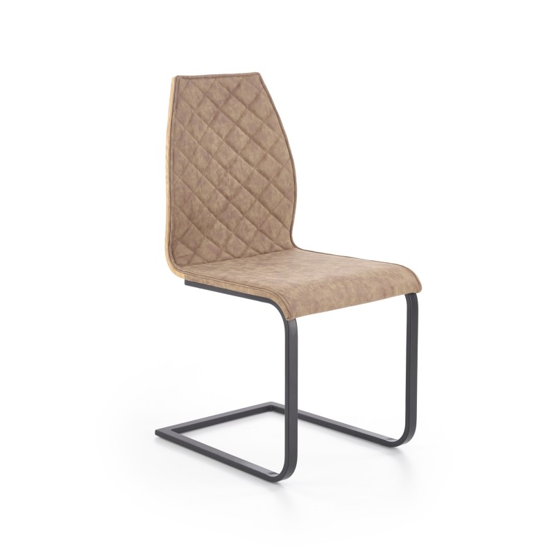 'K265 Chair Black / Brown / Honey Oak' 'K265 Chair Black / Brown / Honey Oak'