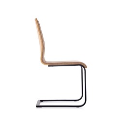 'K265 Chair Black / Brown / Honey Oak' 'K265 Chair Black / Brown / Honey Oak'