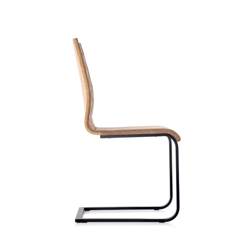 'K265 Chair Black / Brown / Honey Oak' 'K265 Chair Black / Brown / Honey Oak'