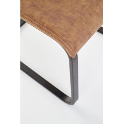 'K265 Chair Black / Brown / Honey Oak' 'K265 Chair Black / Brown / Honey Oak'