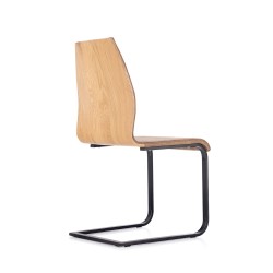 'K265 Chair Black / Brown / Honey Oak' 'K265 Chair Black / Brown / Honey Oak'