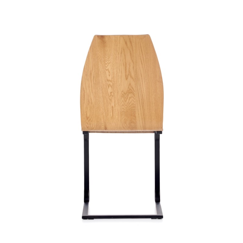 'K265 Chair Black / Brown / Honey Oak' 'K265 Chair Black / Brown / Honey Oak'