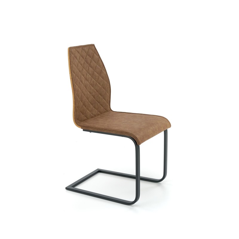 'K265 Chair Black / Brown / Honey Oak' 'K265 Chair Black / Brown / Honey Oak'