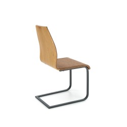 'K265 Chair Black / Brown / Honey Oak' 'K265 Chair Black / Brown / Honey Oak'