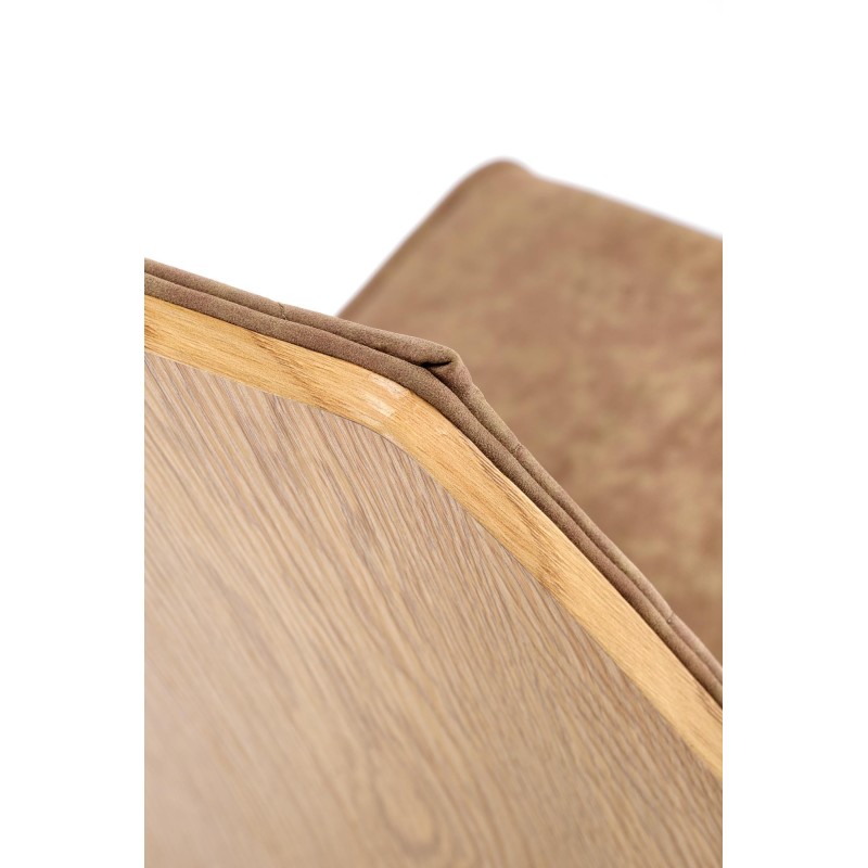 'K265 Chair Black / Brown / Honey Oak' 'K265 Chair Black / Brown / Honey Oak'