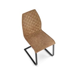 'K265 Chair Black / Brown / Honey Oak' 'K265 Chair Black / Brown / Honey Oak'