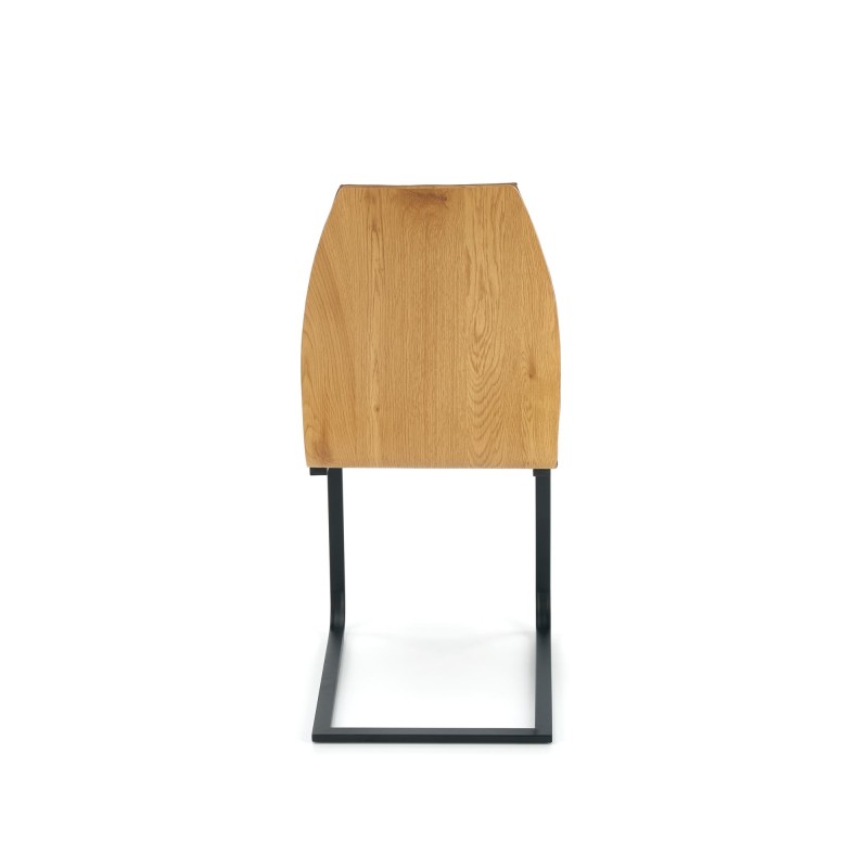 'K265 Chair Black / Brown / Honey Oak' 'K265 Chair Black / Brown / Honey Oak'