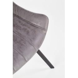 'K279 Ash Grey / Black Chair' 'K279 Ash Grey / Black Chair'