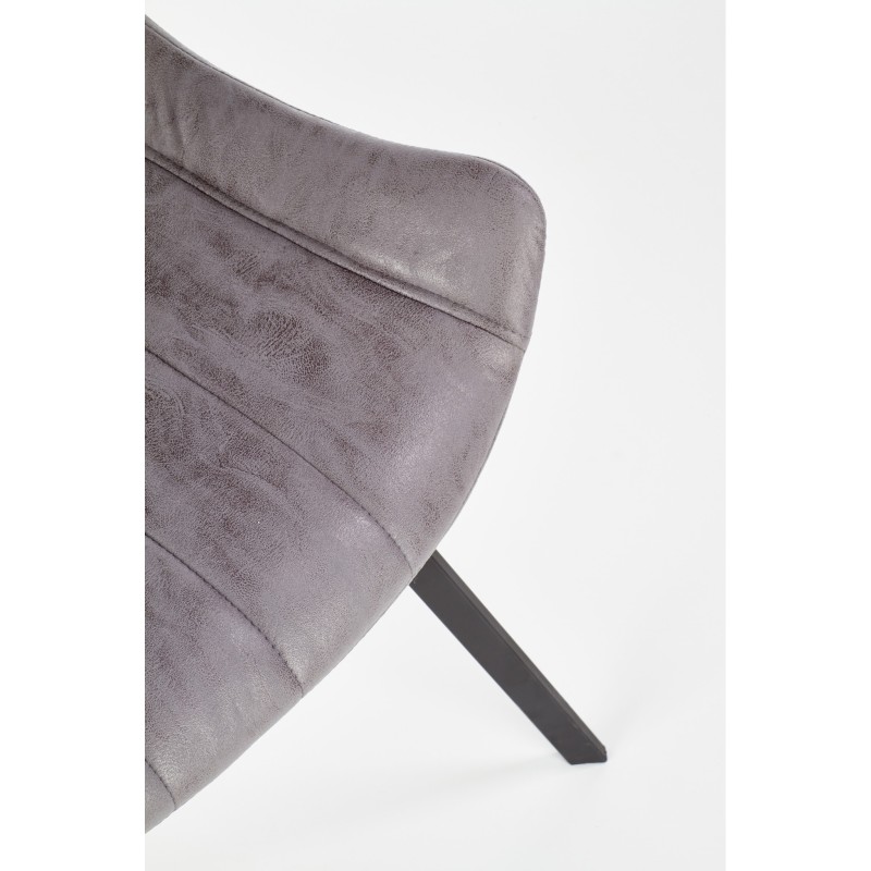 'K279 Ash Grey / Black Chair' 'K279 Ash Grey / Black Chair'