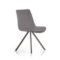 'K290 Ash Grey / Antique Gold Chair' 'K290 Ash Grey / Antique Gold Chair'