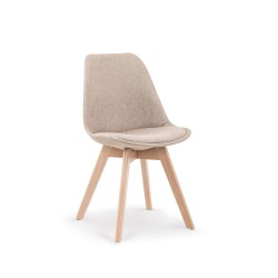 'K303 Beige Chair / Beech'