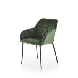 'K305 Black / Dark Green Chair'