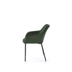 'K305 Black / Dark Green Chair' 'K305 Black / Dark Green Chair'