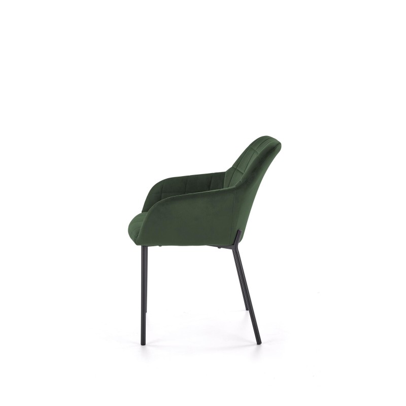 'K305 Black / Dark Green Chair' 'K305 Black / Dark Green Chair'