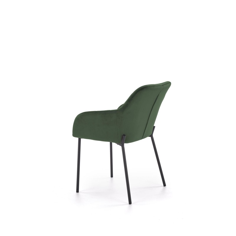 'K305 Black / Dark Green Chair' 'K305 Black / Dark Green Chair'