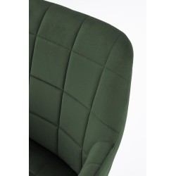 'K305 Black / Dark Green Chair' 'K305 Black / Dark Green Chair'