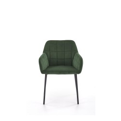 'K305 Black / Dark Green Chair' 'K305 Black / Dark Green Chair'