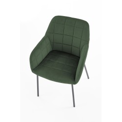 'K305 Black / Dark Green Chair' 'K305 Black / Dark Green Chair'