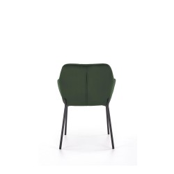 'K305 Black / Dark Green Chair' 'K305 Black / Dark Green Chair'