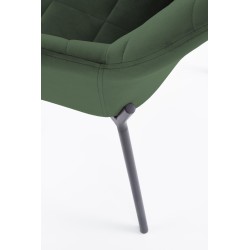 'K305 Black / Dark Green Chair' 'K305 Black / Dark Green Chair'