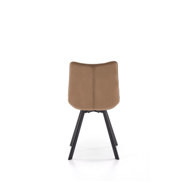 'K332 Chair Legs - Black, Seat - Beige' 'K332 Chair Legs - Black, Seat - Beige'