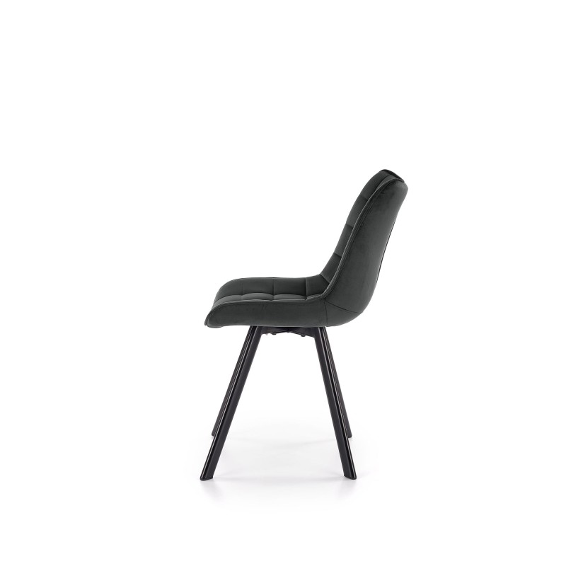 'K332 Chair Legs - Black, Seat - Dark Ash' 'K332 Chair Legs - Black, Seat - Dark Ash'