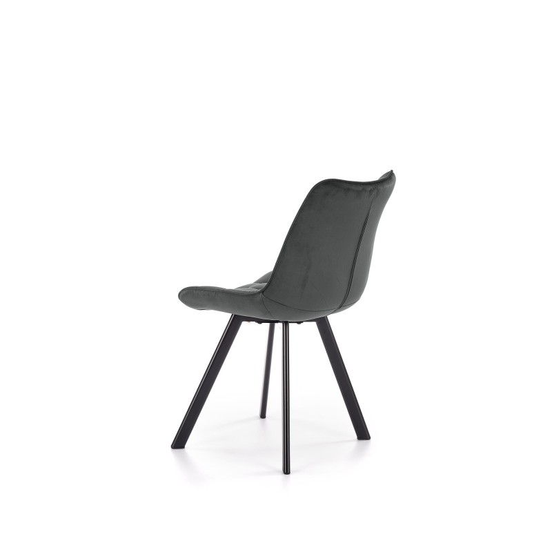 'K332 Chair Legs - Black, Seat - Dark Ash' 'K332 Chair Legs - Black, Seat - Dark Ash'