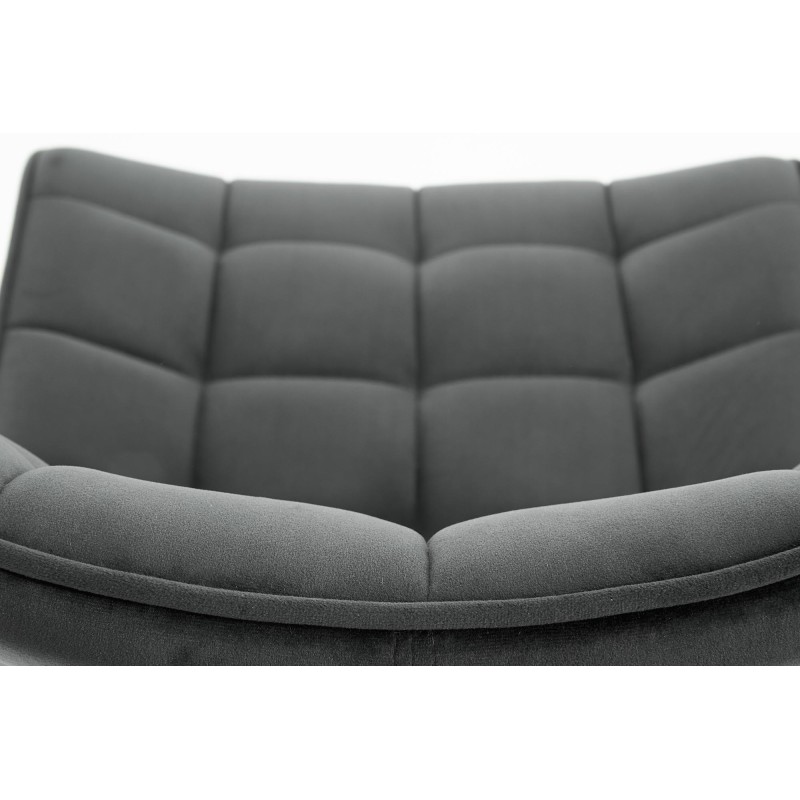 'K332 Chair Legs - Black, Seat - Dark Ash' 'K332 Chair Legs - Black, Seat - Dark Ash'