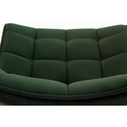 'K332 Chair Legs - Black, Seat - Dark Green' 'K332 Chair Legs - Black, Seat - Dark Green'