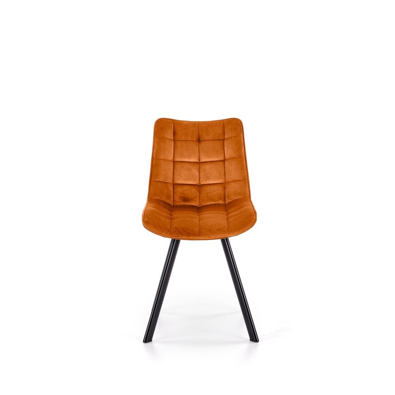 'K332 Chair Legs - Black, Seat - Cinnamon' 'K332 Chair Legs - Black, Seat - Cinnamon'