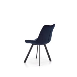 'K332 Chair Legs - Black, Seat - Navy' 'K332 Chair Legs - Black, Seat - Navy'