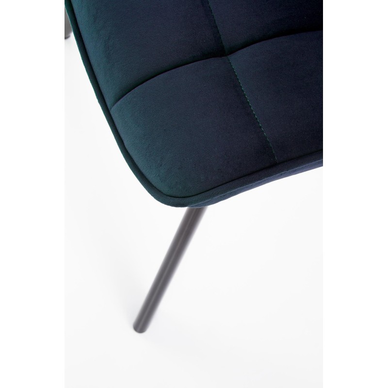 'K332 Chair Legs - Black, Seat - Navy' 'K332 Chair Legs - Black, Seat - Navy'