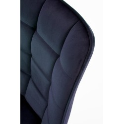 'K332 Chair Legs - Black, Seat - Navy' 'K332 Chair Legs - Black, Seat - Navy'