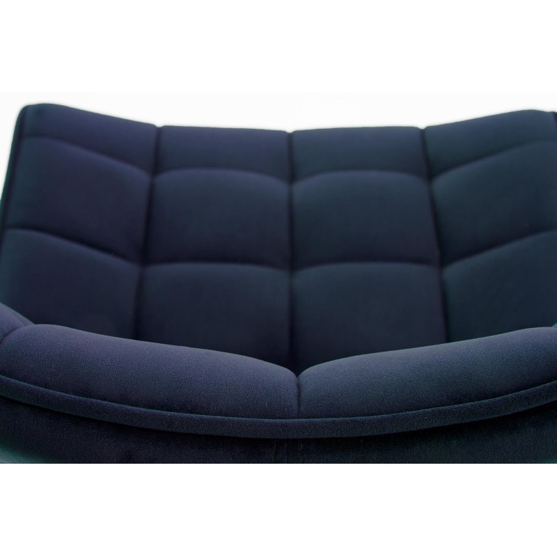 'K332 Chair Legs - Black, Seat - Navy' 'K332 Chair Legs - Black, Seat - Navy'